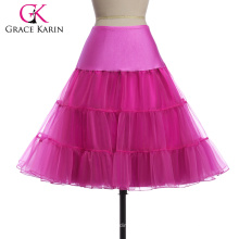 Grace Karin Women A-line Robe courte rétro Vintage Crinoline Rockabilly Underskirt Petticoat CL008922-12